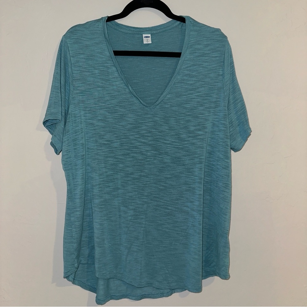 Old Navy Luxe tee XL. Teal